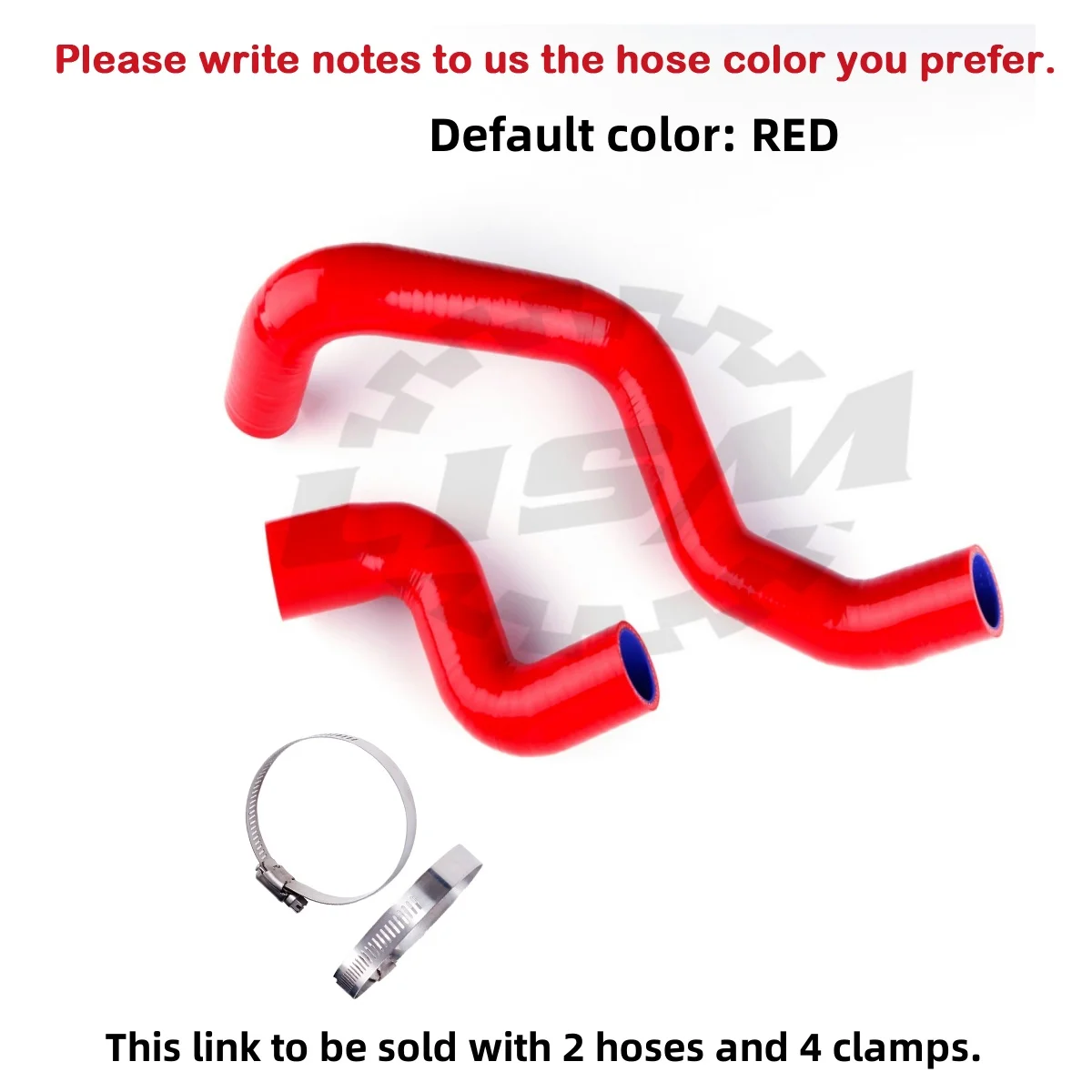 

2PCS 3PLY For 1990-1994 Nissan Sunny Pulsar GTIR GTI-R RNN14 1991 1992 1993 Silicone Radiator Hose Kit Replacement Parts