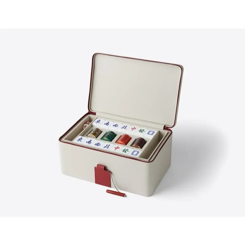 Machine Play #48 Mahjong Set, Accessories, Beige
