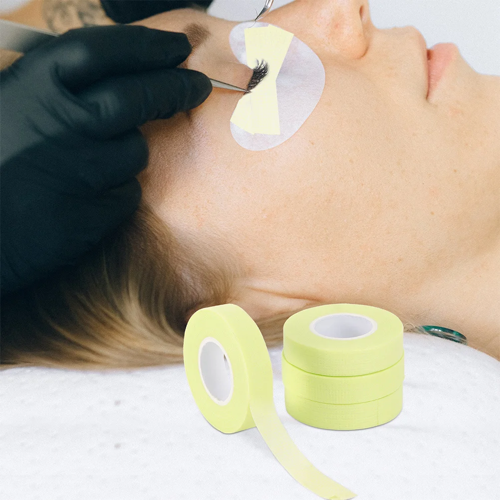 

6 Rolls Eyelash Extension Isolation Patches Breathable Adhesive Lash Tapes Graft Eyelash Tapes Non-Woven Fabric for Use