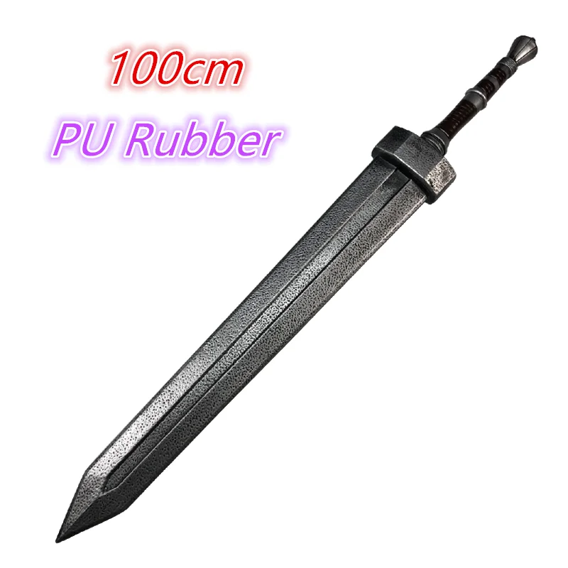 1:1 Cosplay Giant Sword Game old man Guts Great Sword Knife Role Playing Weapon Model Safety PU Gift Toys Sword