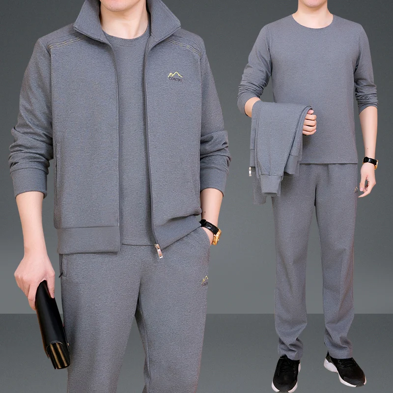 

Men's Sportswear Set Spring Autumn New Loose Long Sve Hoodie Morning Run Casual Sports Wear Comfortable Breathable Outerwear