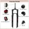バックル-マウンテンバイクサスペンションフォーク,マウンテンバイクフォーク,ディスクブレーキ用,トラベルサイクリングパーツ,9mm,qr 100mm, 26 