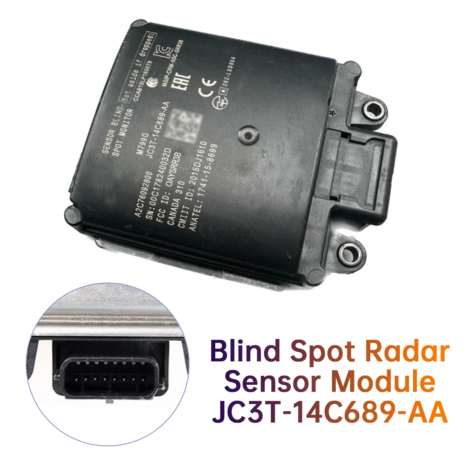 Artudatech Blind Spot Monitor Sensor Module JC3T-14C689-AA For Ford F150 F250 Super Duty Car Accessories