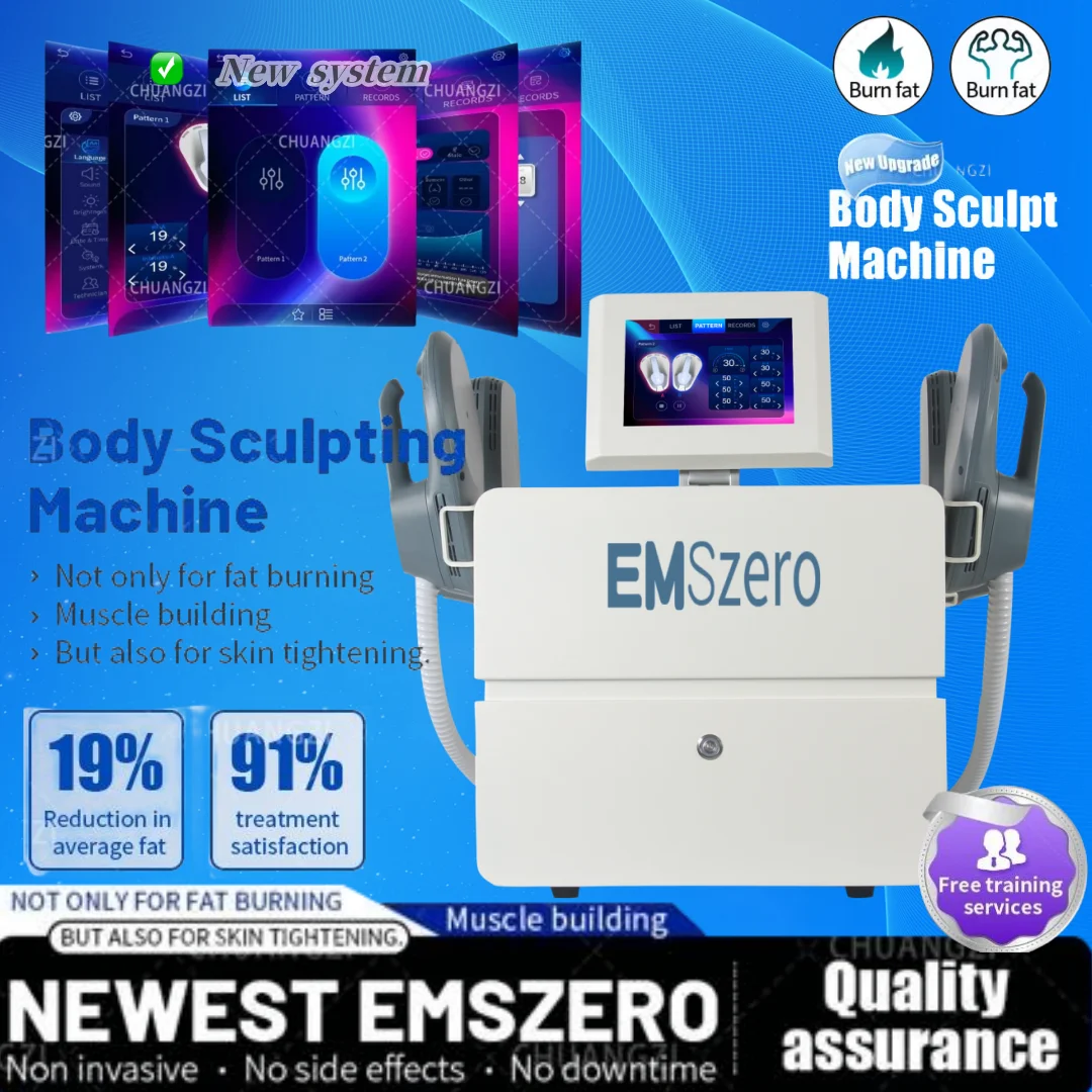 

2024 NEW Emszero 15 Tesla 6500w Portable NEO Body Slimming Nova Rf Mini Muscle EMS Electromagnetic Stimulate Hiemt Pro