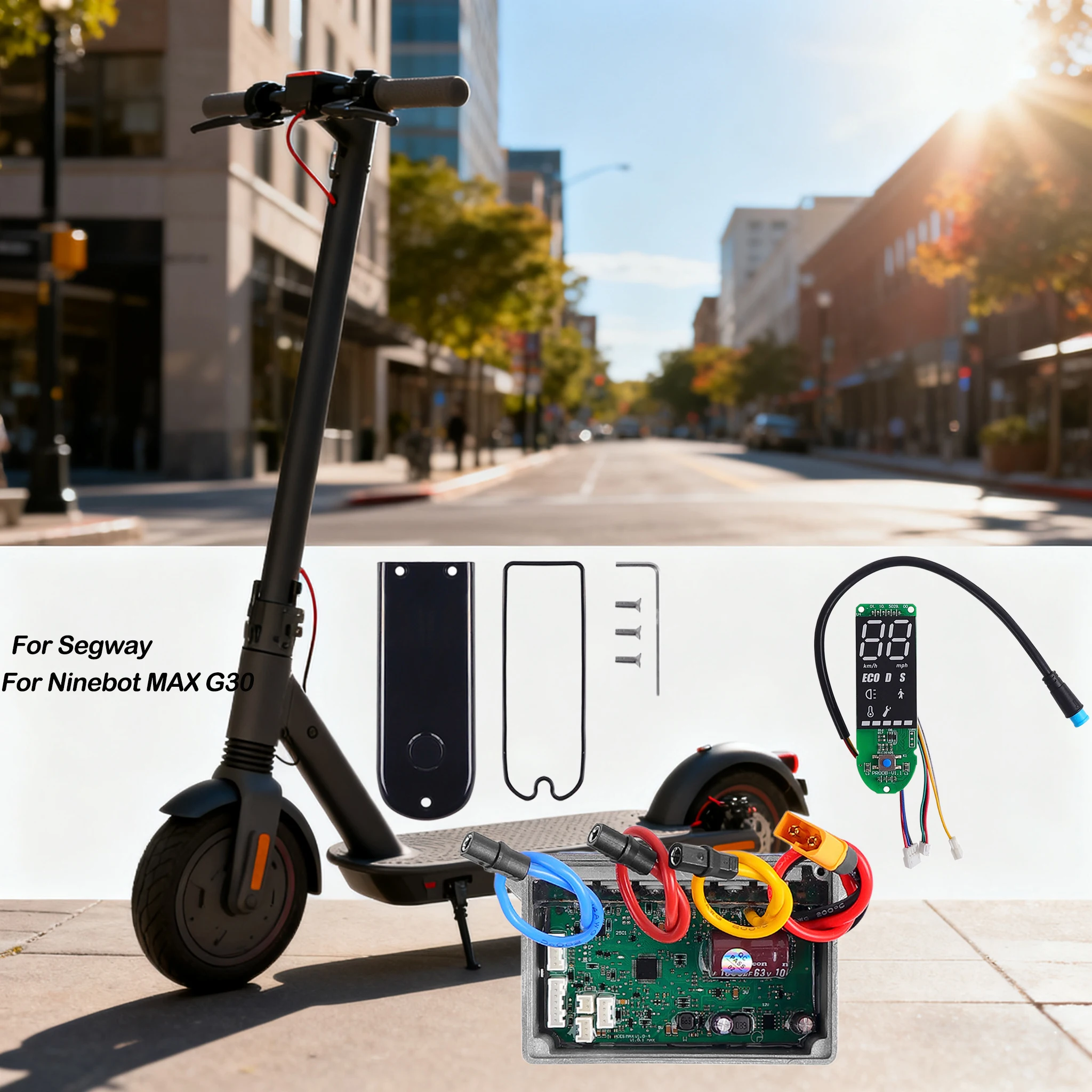 

1 шт., комплект инструментов для электрического скутера, материнская плата, контроллер, крышка для Segway, аксессуары для электронного скутера Ninebot MAX G30