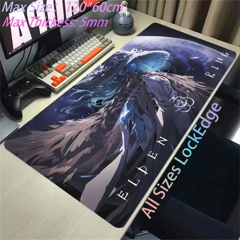 EldenS R-RingS Mouse Pad XXL Deskmat Mats Gamer Pc Gaming Accessories Rubber Mat Keyboard Cabinet Mause Laptops