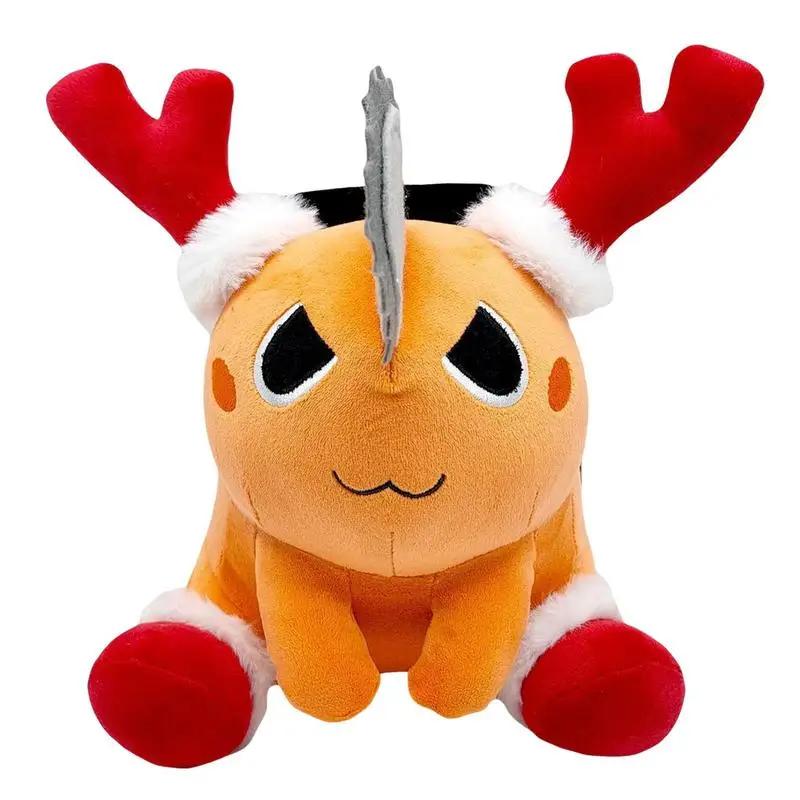 Anime Plush Doll Cute And Soft Orange Dog Cosplay Cartoon Accessories Funny Plush Stuffed Toy Backpack Keychain Pendants