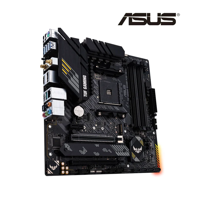 Go! ASUS TUF GAMING B550M PLUS (WI-FI) New Micro-ATX B550M AMD B550 DDR4 4800(OC) MHz 128G M.2 SATA USB 3.2 Desktop Socket AM4