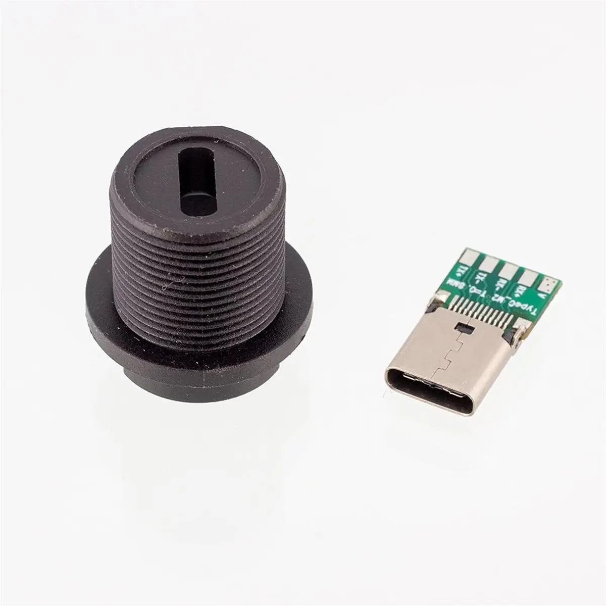 5 Pack Waterproof USB Type-C Female to Female Panel Mount Connector