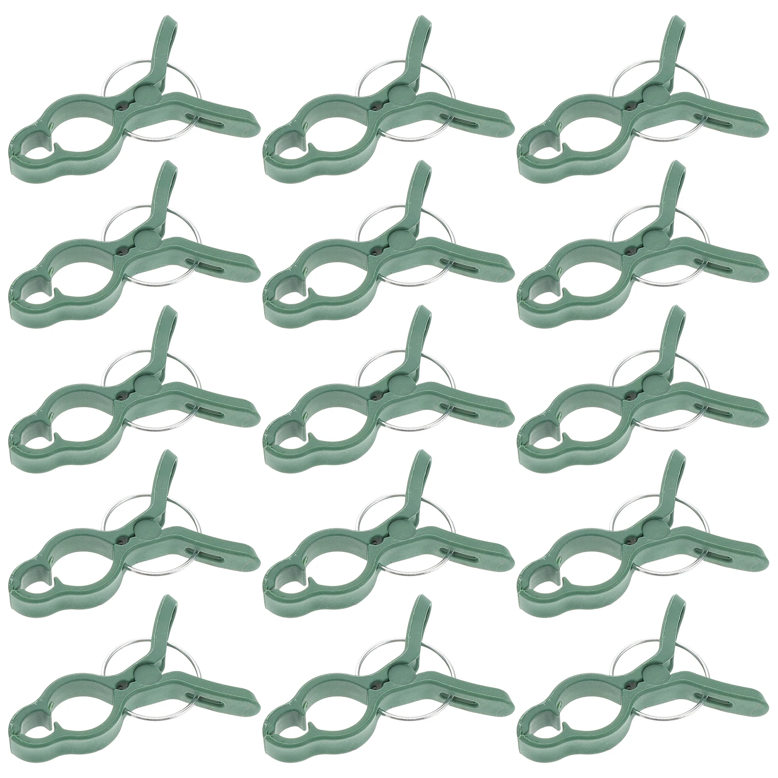 

50pcs Plant Gardening Clip Set Reusable Tomato Flower Clamp Vine Support Sturdy Durable Safe Flexible Easy to Use