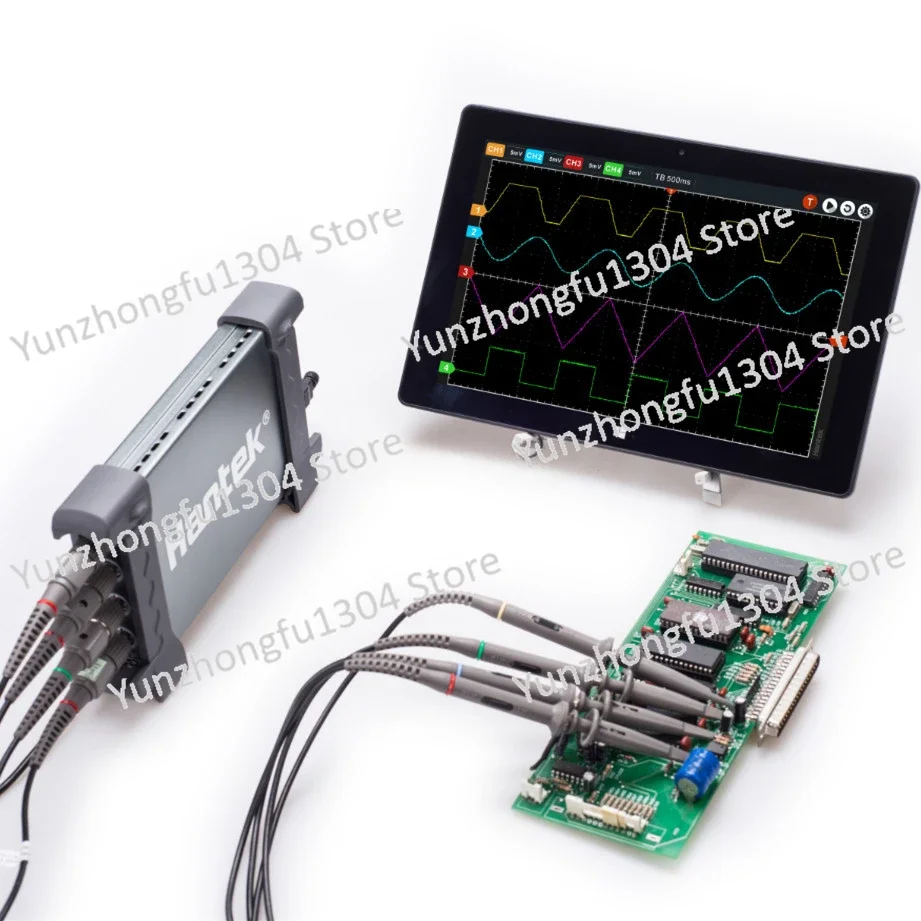 6254BE Digital Storage Oscilloscope 4 Channels 250Mhz Bandwidth Automotive Oscilloscopes USB PC Osciloscopio