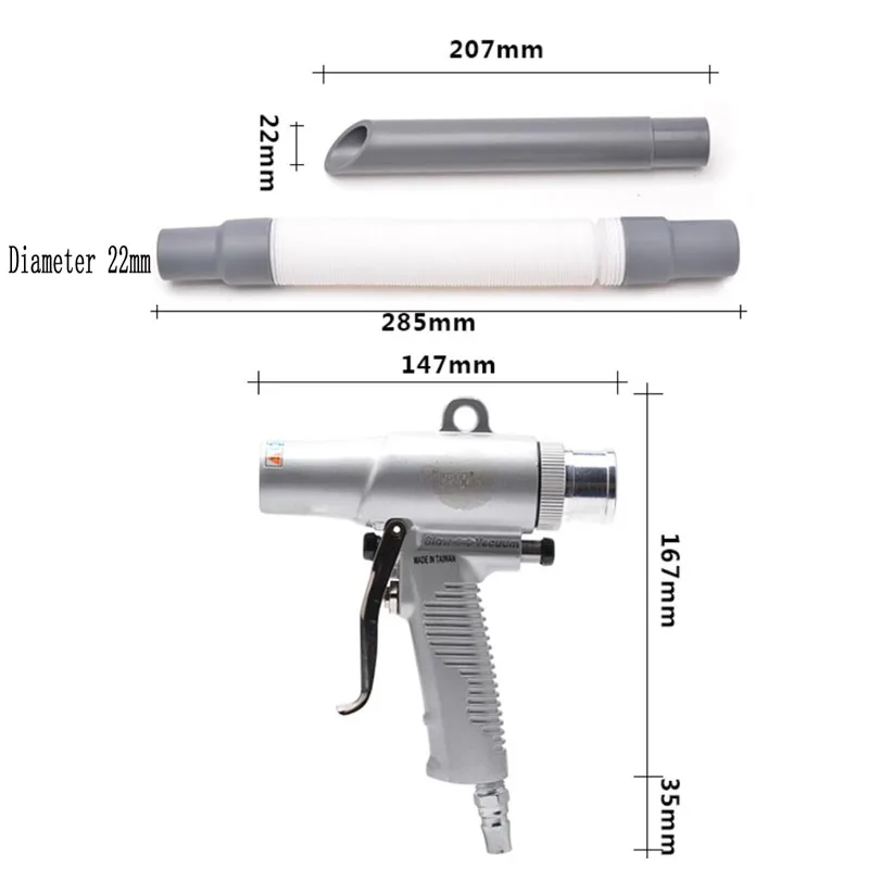 Pistol Tiup dan Penyedot Debu Fungsi Ganda, Pistol Peniup Debu, Penyedot Debu Tiup, Pembersih Mobil