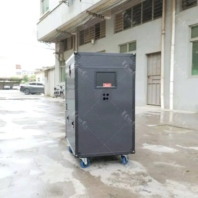 Todo negro MDG Atmosphere Hazer Flight Case para ATMe M3e Max 3000