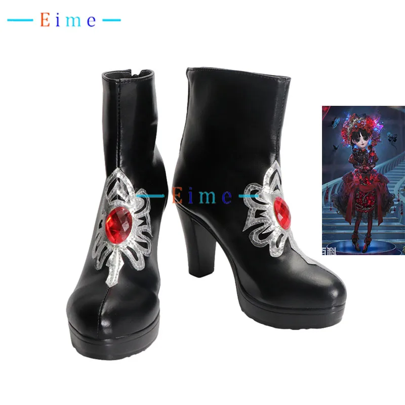 الهوية الخامس فتاة صغيرة ملكة جمال لوحة الرمان تأثيري أحذية هالوين كرنفال الأحذية بولي أحذية أحذية من الجلد تأثيري الدعائم مخصص #1