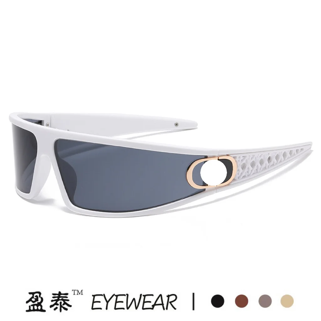 Women's new D headband sunglasses, Internet celebrity fashion photo-styling sunglasses, UV protection, with gift box