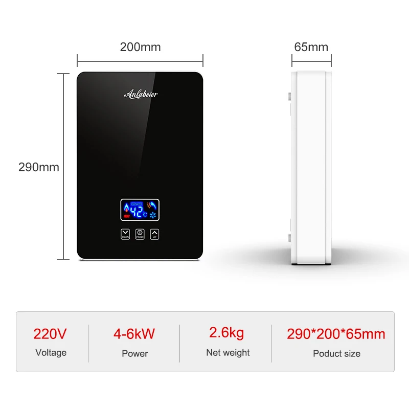 เครื่องทำน้ำอุ่นไฟฟ้าแบบไม่ใช้ถัง 220v สำหรับห้องน้ำ ปี 2023 ประหยัดพลังงาน ให้ความร้อนต่อเนื่อง หลายจุด ติดตั้งใต้ซิงค์