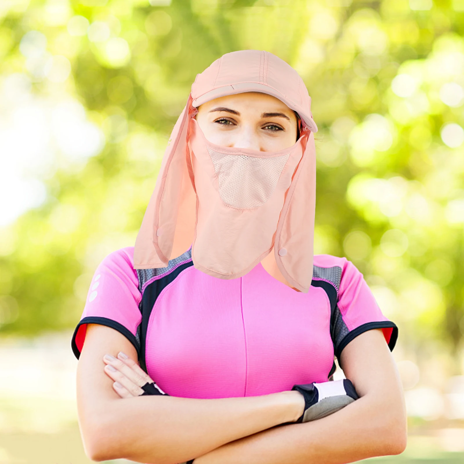 

Quick Dry Sun for Women Men Nylon Breathable Sun Protection Hat Lightweight Foldable Outdoor Hiking Fishing Hat