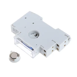 AC 220V 15 Minutes Mechanical Timer Switch 24 Hours Programmable Din Rail