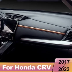 Car Central Control Dashboard Sound Trim Strip Sticker Interior Decoration Accessories For Honda CRV 2017-2019 2020 2021 2022
