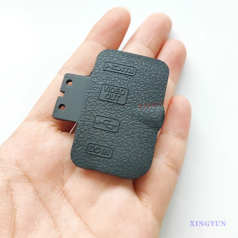 NEW Side skin Front Hand Grip Bottom Thumb Rubber Cover USB with Adhesive Tape For Nikon D700 Camera Repair Part -A Set of 6 pcs - Image 5