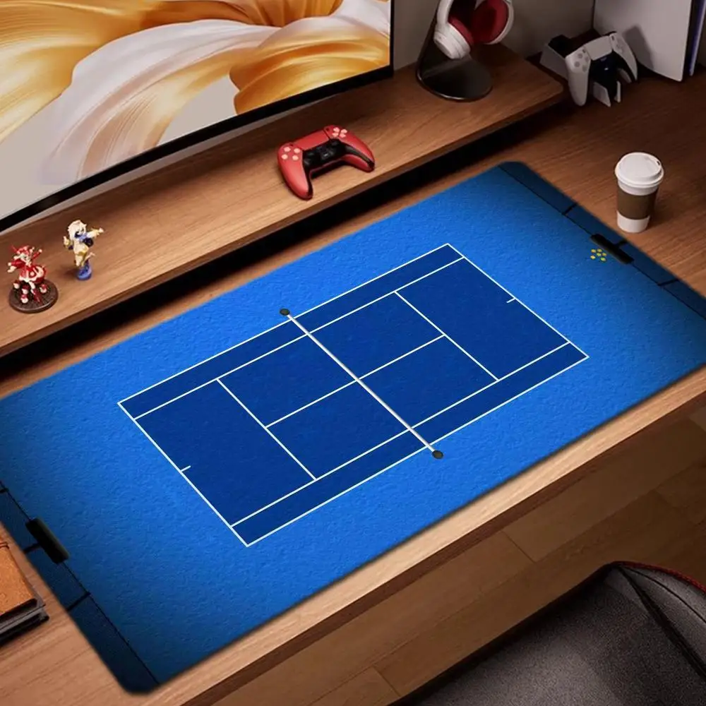 

tennis court Mouse Pad Game Accessories keyboard pad XXL large locking edge 900X400 mm table mat Gaming mousepad