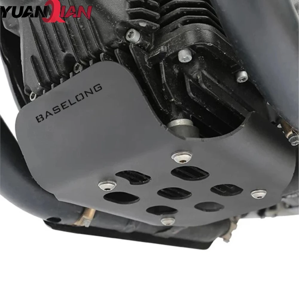 2020-2026 Motorcycle Skid Plate Engine Bottom Cover Bumper Guard For Moto Guzzi V7 850 Stone V7 850 Special Custom V9 Bobber