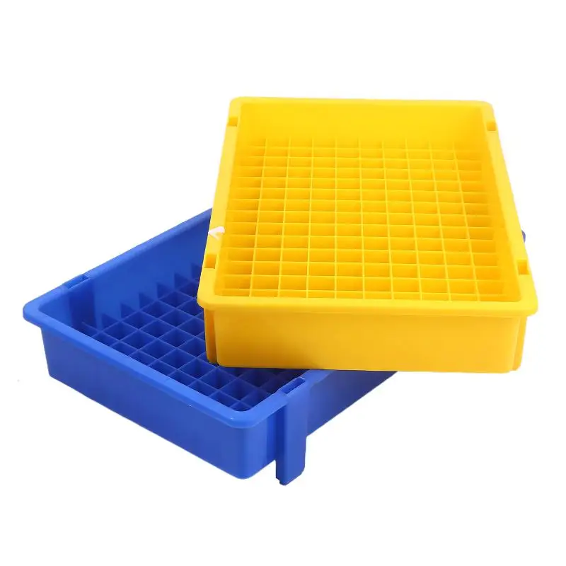 Thickened Plastic Lithium Battery Storage Box For 18650 Cells Divided Transport And Turnover Tray 35*22.8*8cm