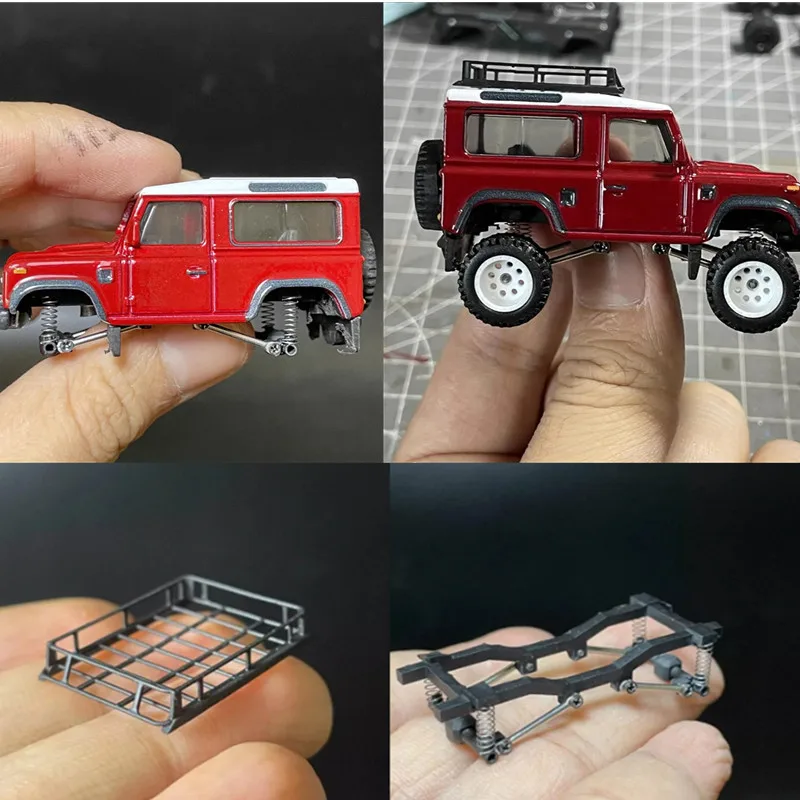

1/64 Off-road Vehicle SUV Retrofit Shock Absorber DIY Customized Luggage Rack Model Miniature Garage Scene Accessories Shooting