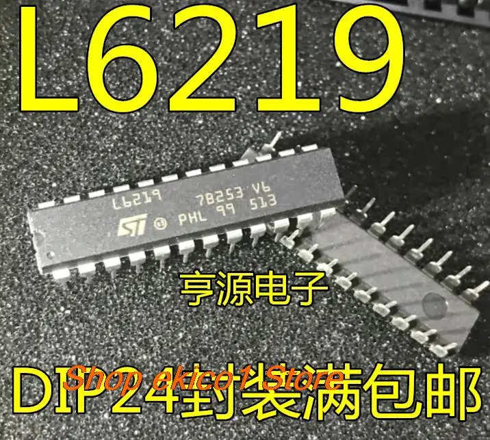 

10 шт., Оригинальные запасные части L6219 DIP24 L6219