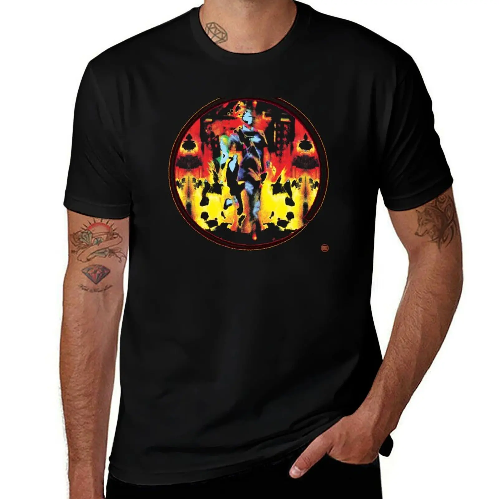 Parisian Geisha by Edantz - Apparel Black Hollow Ring T-Shirt Sun Protective Outdoor Tee Top T-Shirt