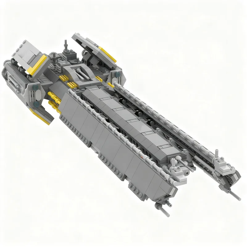 1026pcs MOC Helldivers 2 Super Destroyer Other Model Building Blocks Living Room Decor Desktop Ornament Display Gift For Adults