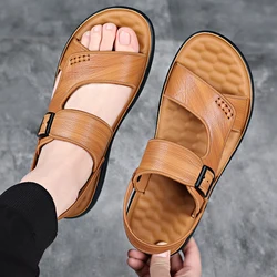 Men's outdoor home use, quick-drying, breathable, casual trend, fashion, beach shoes, sandals, sandals