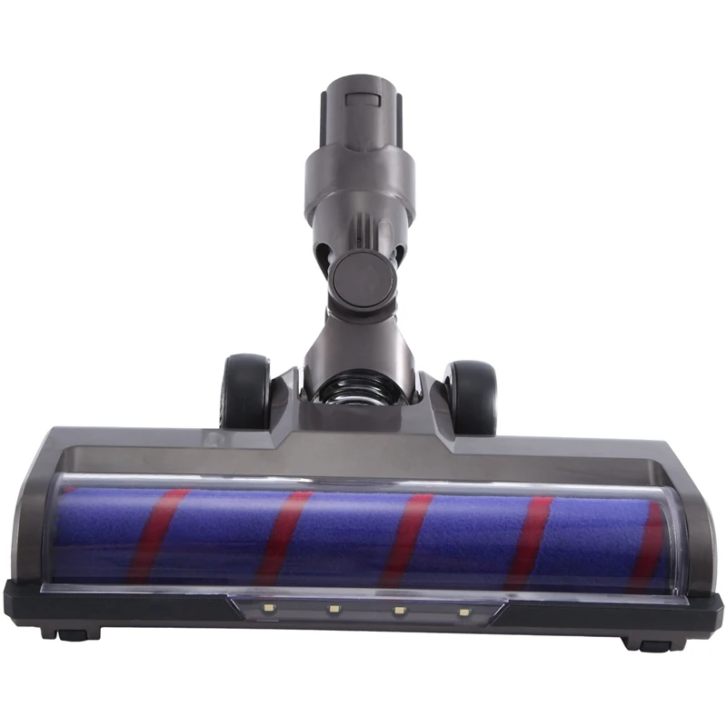 Soft Roller Cleaner Head With LED Headlights For Dyson Vacuum Cleaner V6/DC58/DC59/DC61/DC62/DC74 Models Spare Parts Parts