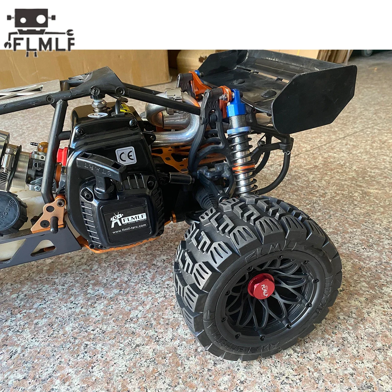 Rc รถ All Terrain ด้านหลังหรือด้านหน้า Super Grip ยางล้อ Hub Beadlock แหวนชุดสําหรับ 1/5 HPI ROFUN ROVAN KM BAJA 5B SS อะไหล่