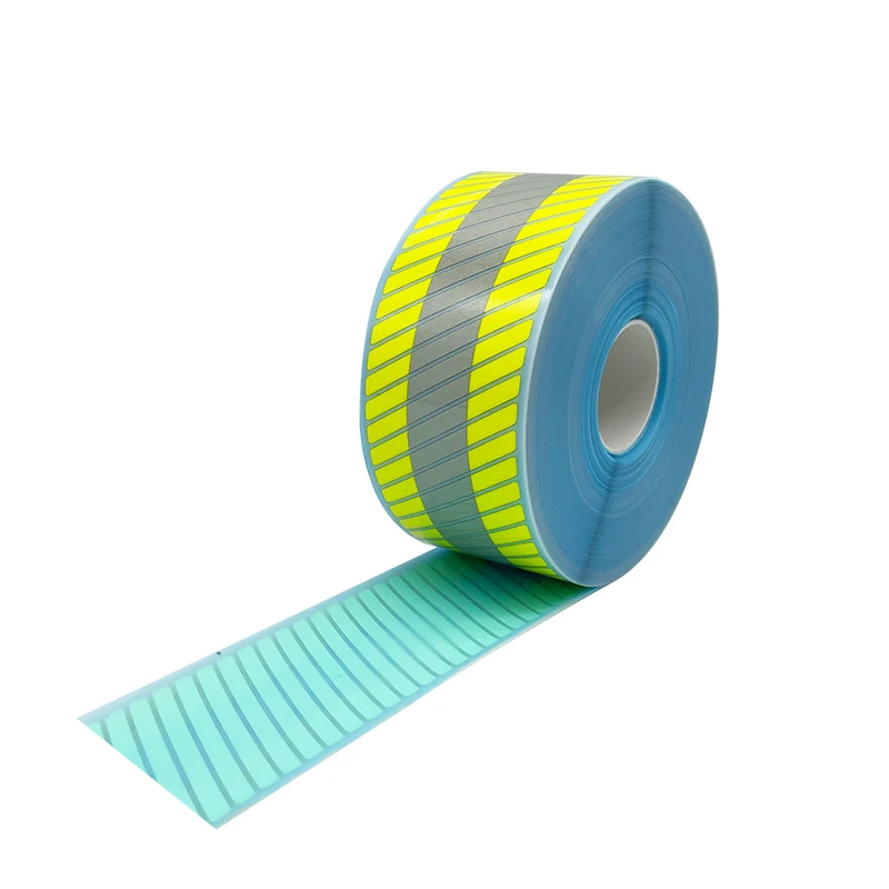 VOOFENG Segmented Reflective Heat Transfer Film Vinyl Tape Iron on Safety Clothes Warning Tape 5cm*3m/5m