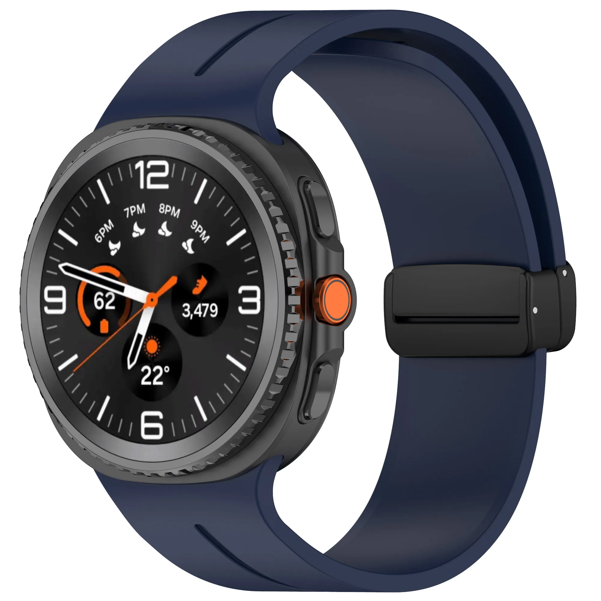 Silikonarmband für Samsung Galaxy Watch 8 9 40mm 44mm Magnetverschluss Uhrenarmband für Samsung Galaxy Watch 8 Classic 46mm Correa – Detail 36