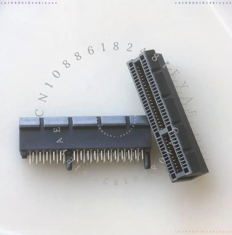 

New PCIE Seat, Slot PCIE64P Connector, Card Slot, in-line DIP Interface Gold-plated