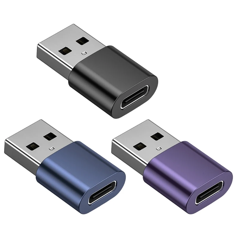 02dd USB C إلى USB محول سريع السرعة USB3.0 مزامنة البيانات متزامنة لشحن أجهزة الكمبيوتر المحمولة الأجهزة المحمولة
