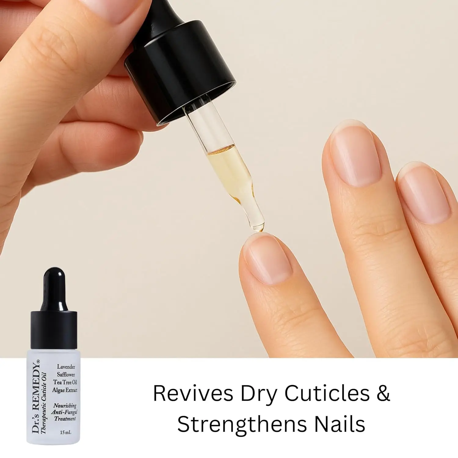 مجموعة معالجة تقوية الأظافر العضوية مكونة من 3 قطع مع زيت البشرة، وغير سامة وجميعها طبيعية للأظافر الصحية