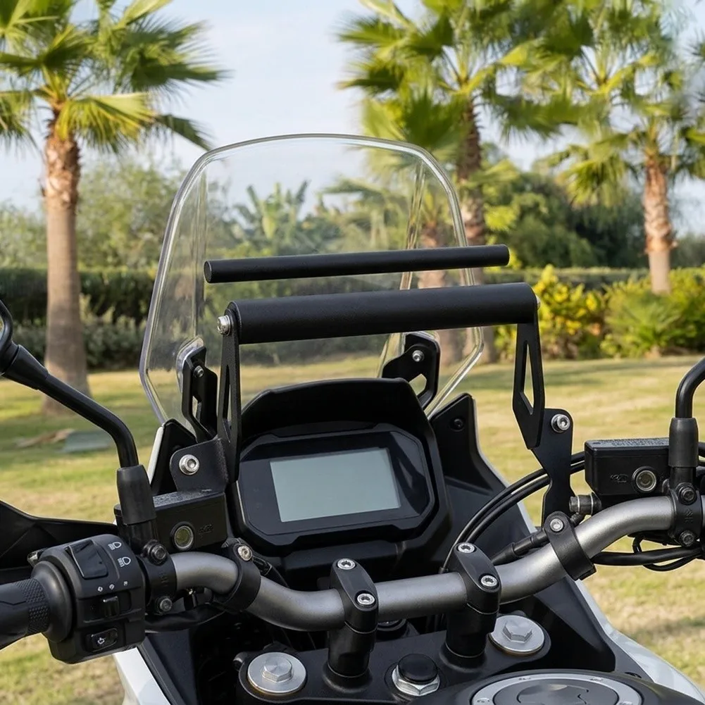 For GPS Mount for Honda For XL750 For Transalp 2023+ Horizontal Aluminum Extension Holder Supporting Accessory Integration