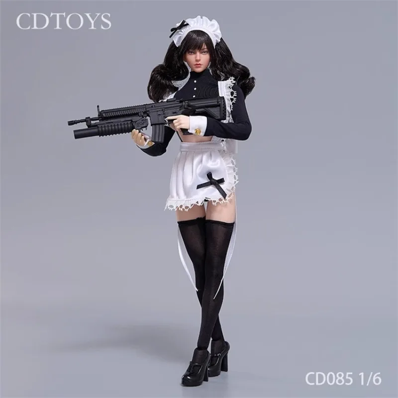 

Pre-sale Cdtoys Cd085 1/6 1/12 Scale Japanese Hot Girl Cosplay Maid Outfit Clothes Set Model for 12'' 6'' Action Figures Body