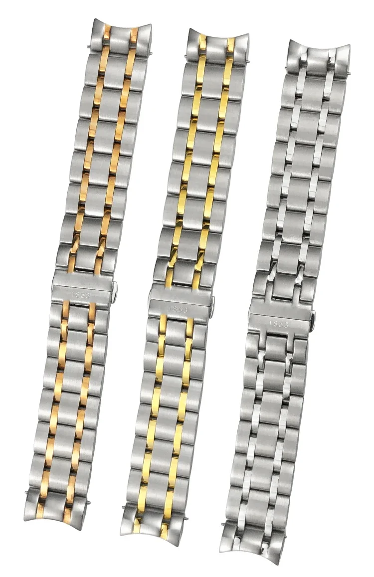 

Watch accessories 22mm 23mm 24mm for Tissot 1853 Couturier T035 Stainless Steel Strap T035407A T035627A Men Watch band
