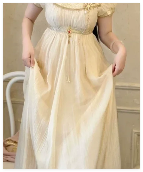 

Vintage Court Lolita Dress Birthday Party Bar Mitzvah Dress Women Elegant Gorgeous High Waist Bubble Short Sleeve Dress Women