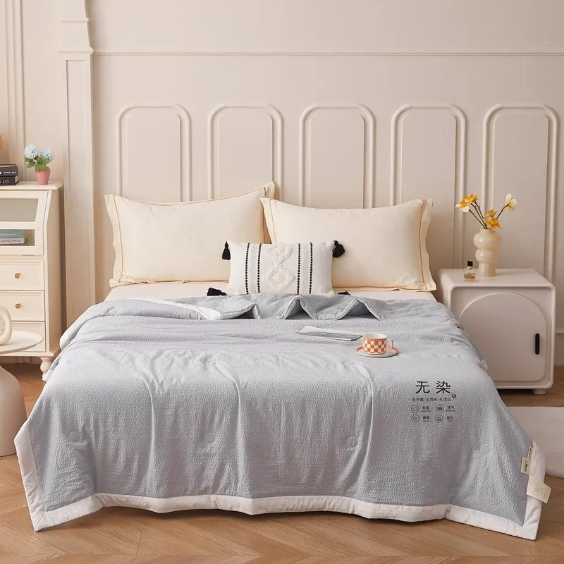 

summer bubble foam summer cool quilt machine washable thin air conditioner quilt spring and autumn quilt core single double
