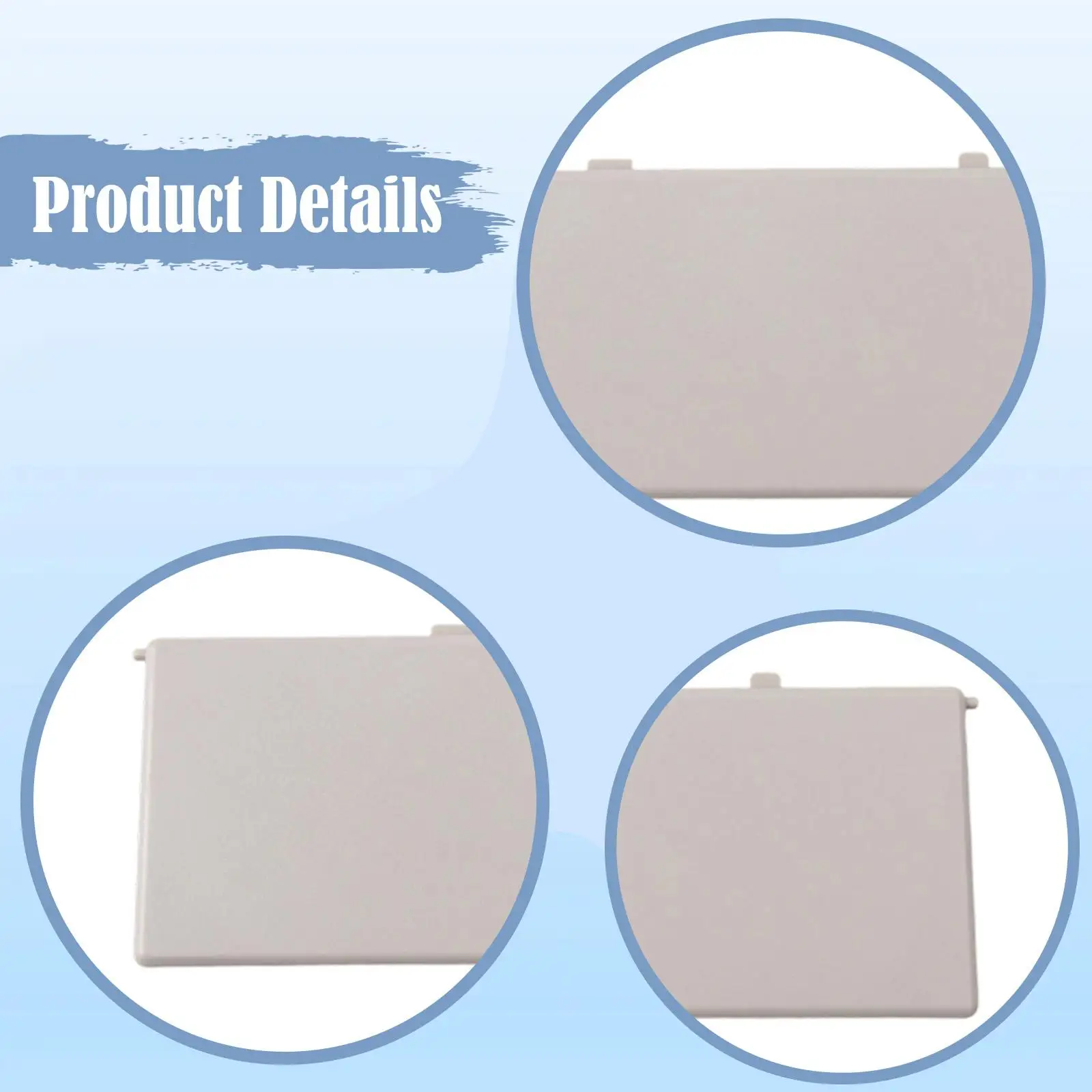 Automotive Sun Visor Shade Mirror Cover PC ABS Interior Cosmetic Mirror Flap for Volvo S60L 2014 2019 Car Accessories
