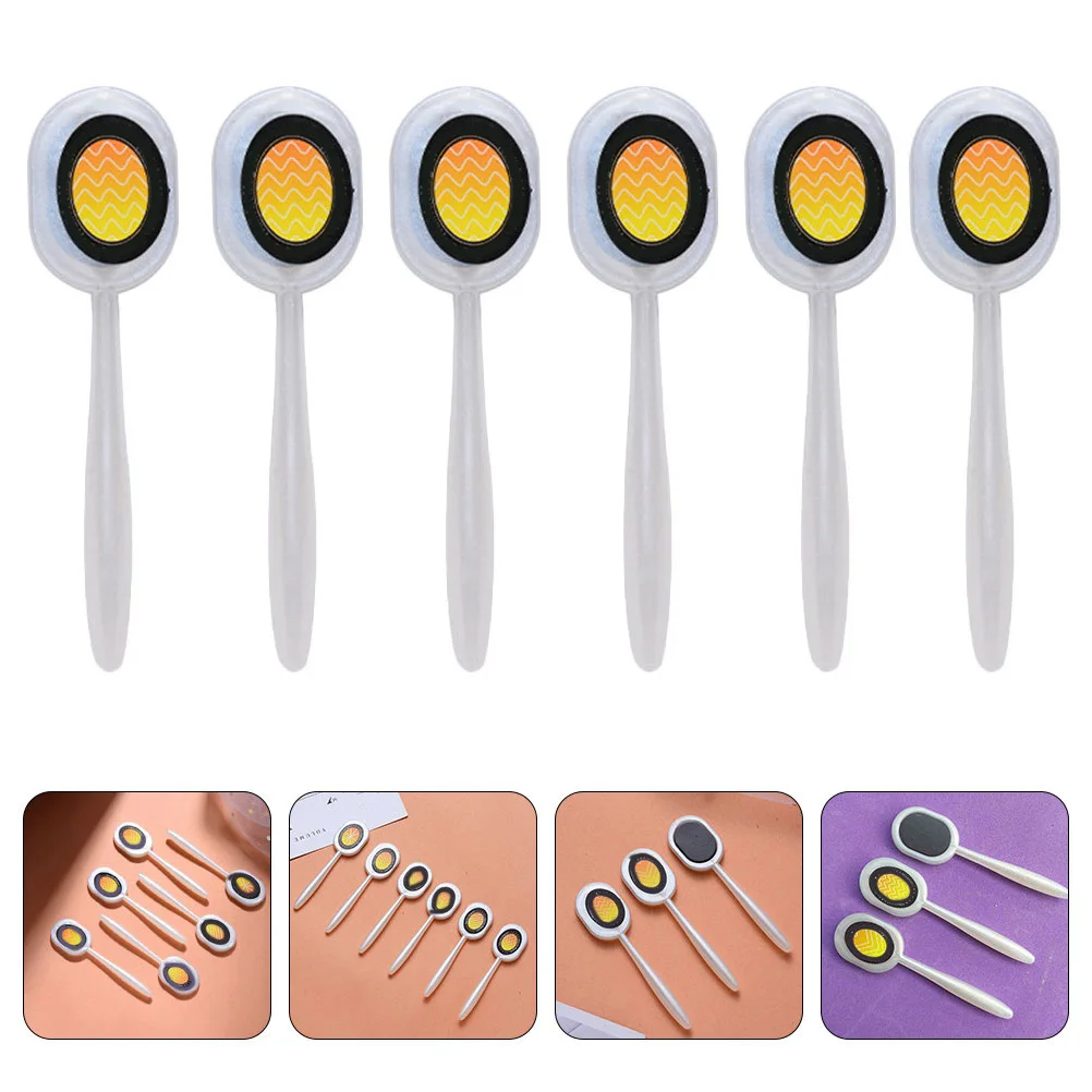 

6Pcs Nail Art Magnetic Cat Eye Sticks Manicure Tools DIY Gel Magnet Pens for Salon Home Use Nail Art Magnets Cat Eye Sticks