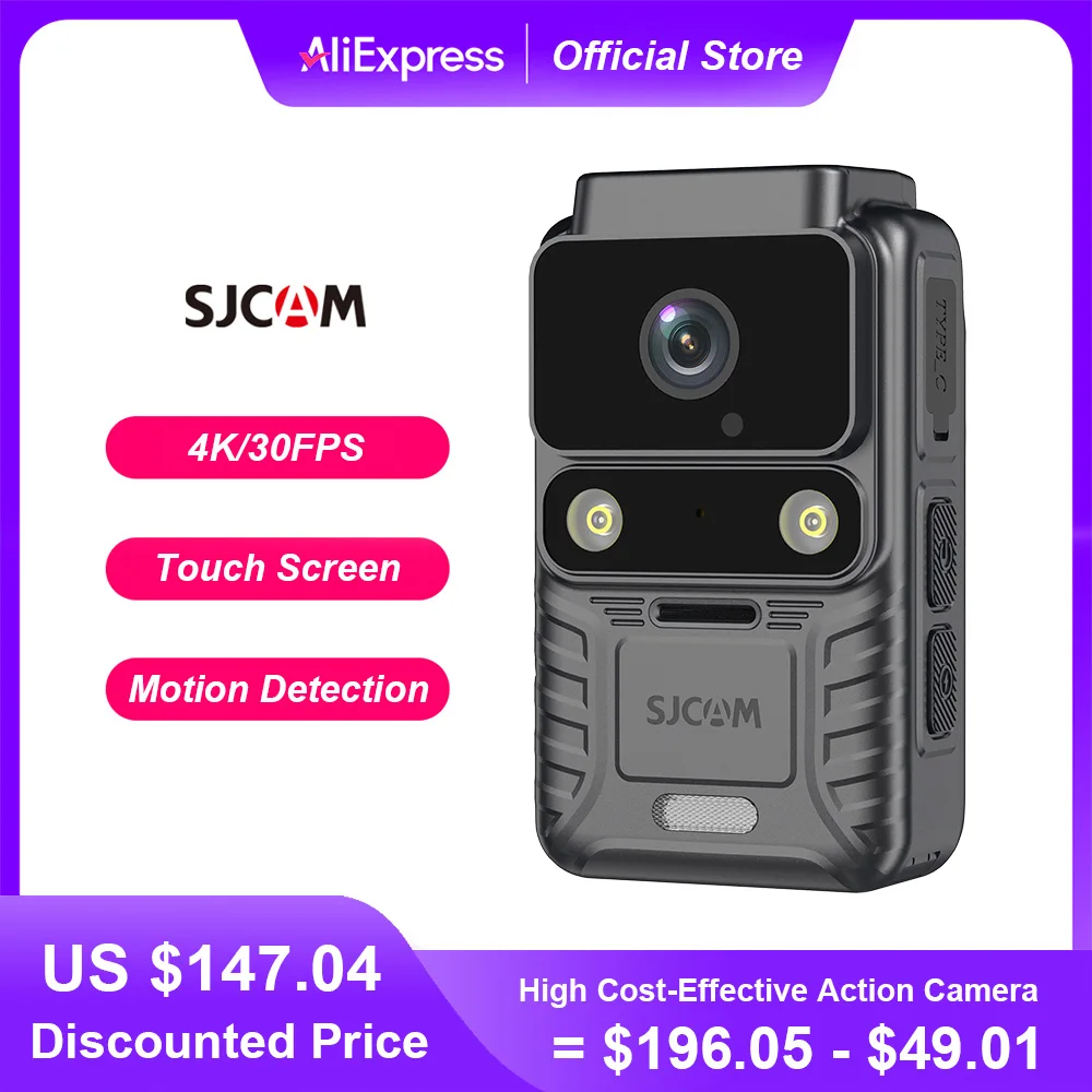 SJCAM A50 Body Camera 4K
