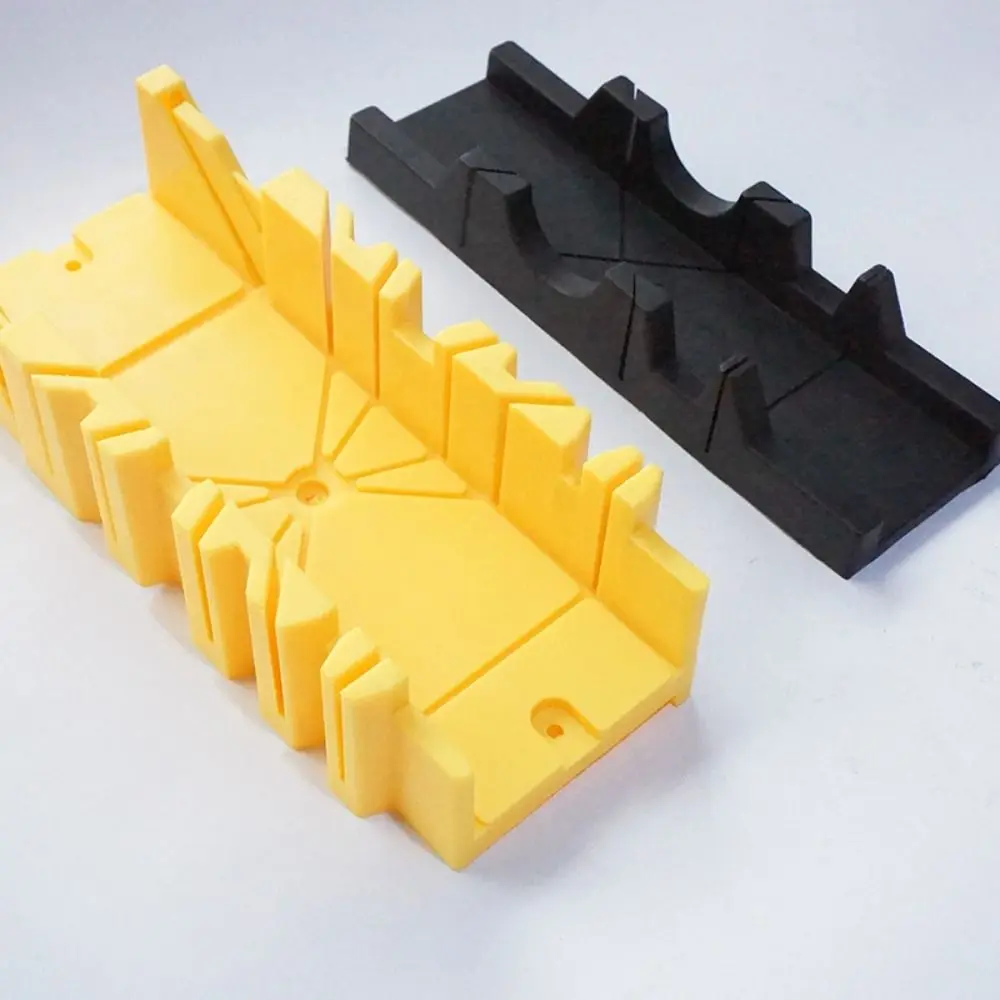 45/90 Degree Wood Cutting Clamping Sawing Guide Durable Miter Saw Box Wear Resistant Anti-slip Oblique Cutting Tool Carpenter