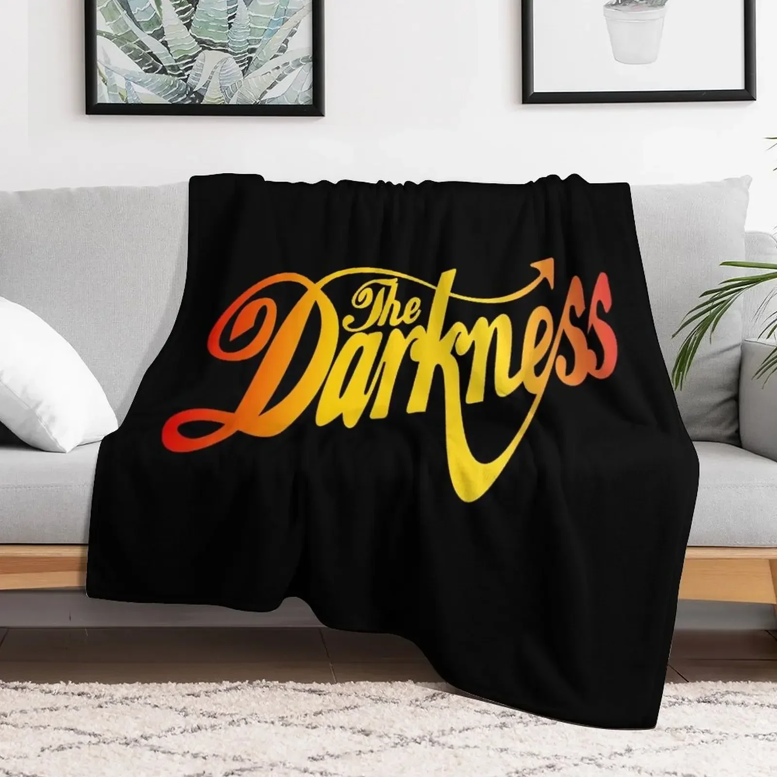 

#Darkness-Official# Throw Blanket Soft Plaid Soft Big Plaid Blankets