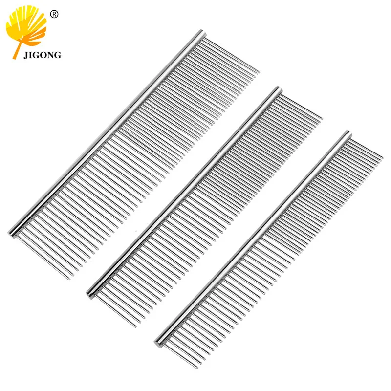Dog Combing Floating Hair Beauty Opening Knot Pet Straight Row Comb, Dog Hair Straight Row Comb, Pet Grooming Straight Row Comb